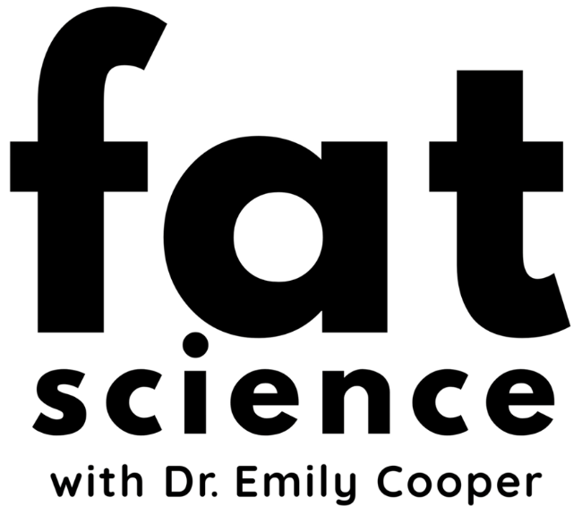 Fat Science Podcast with Dr. Emiliy Cooper large logo